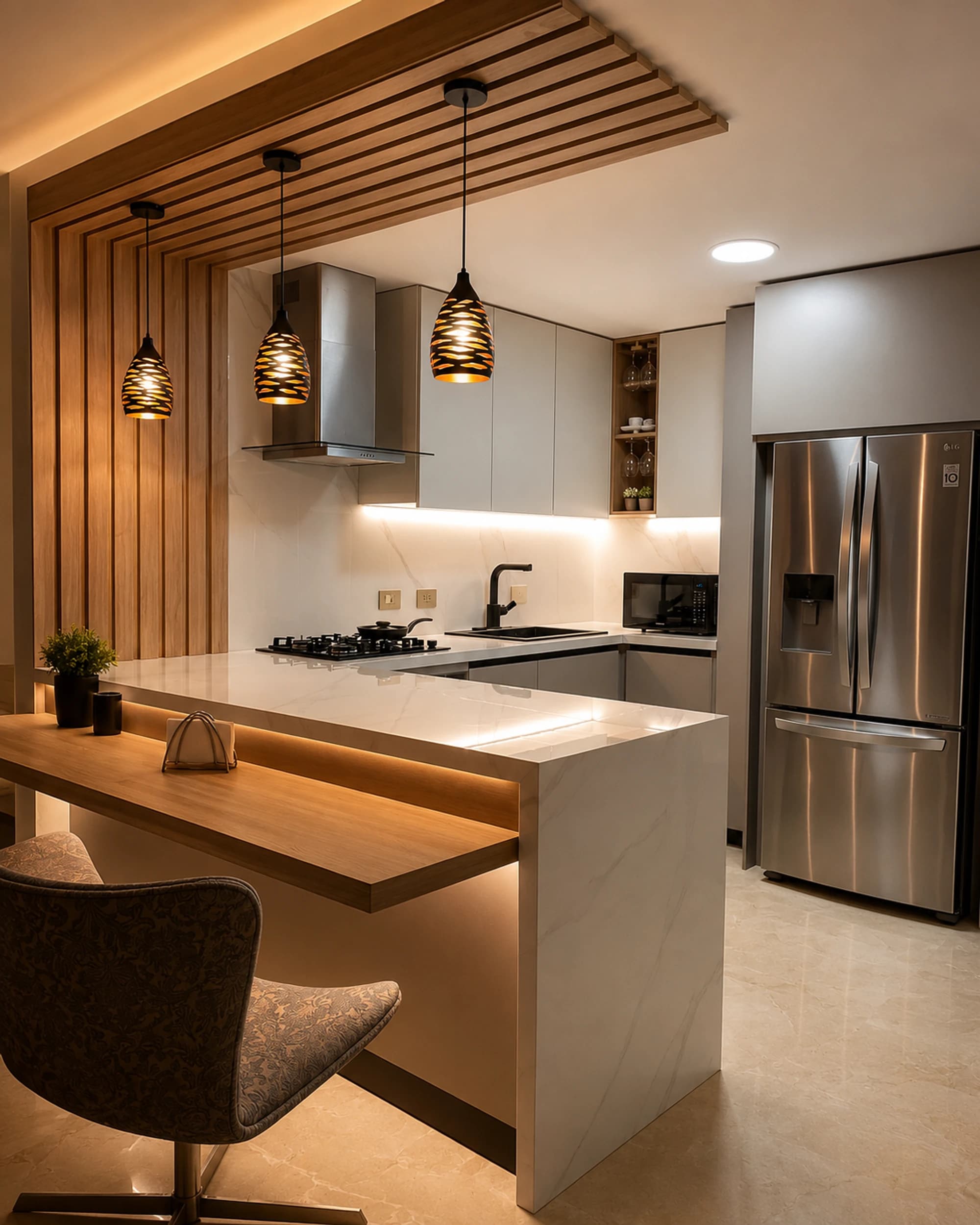 Cocina remodelada por decua